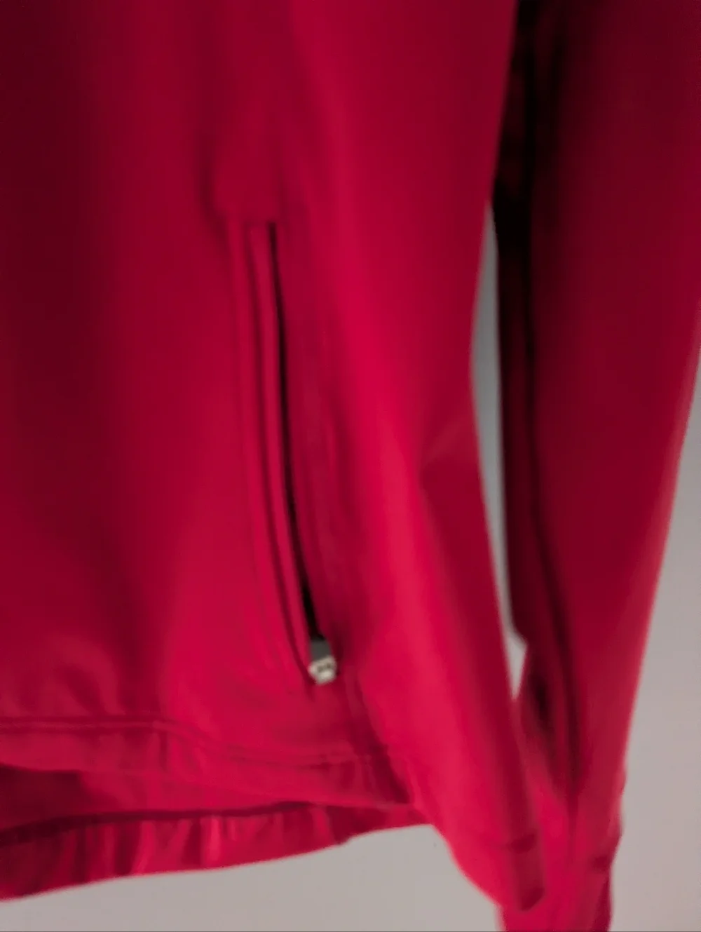Athleta Jacket M Red